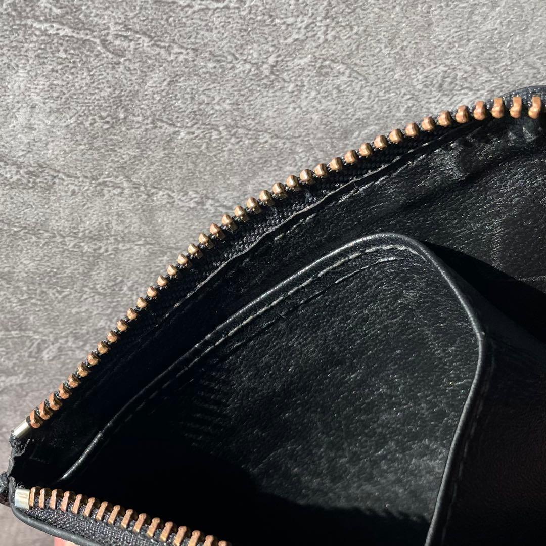 コムデギャルソン　L字　財布　BLACK SA3100OP