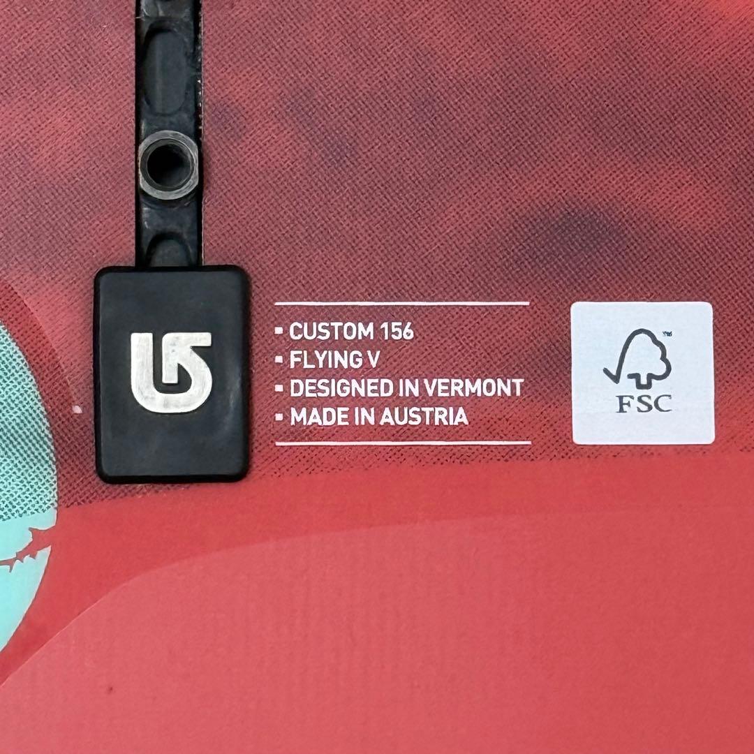 【値下げ】‼️Burton Custom FlyingV 156cmセット