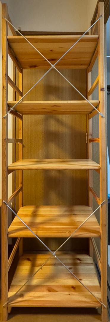 パイン材ユニットシェルフ 58cm幅 大