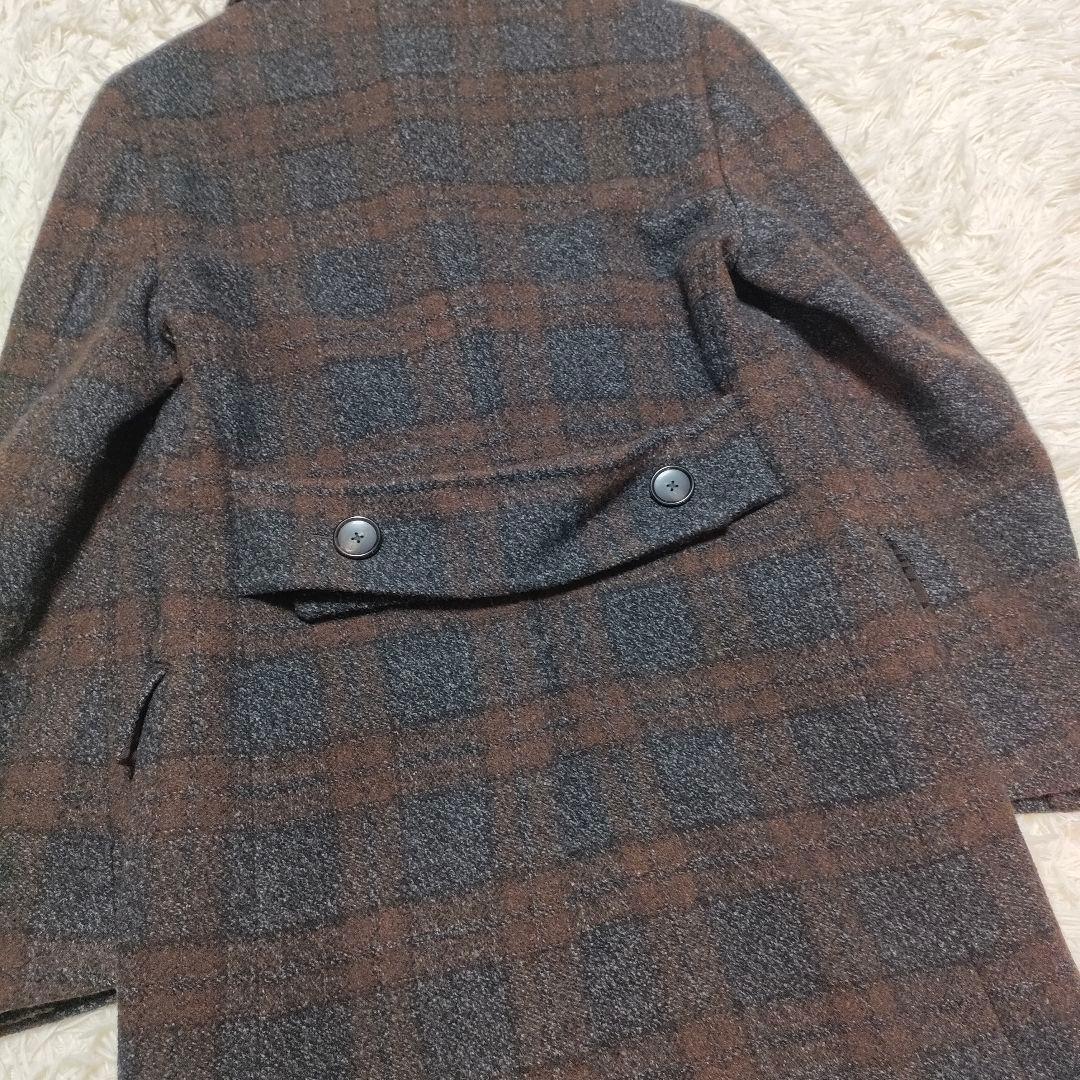 【希少サイズXS】 エディフィス ロロピアーナ　高級　ダブルチェスターコート