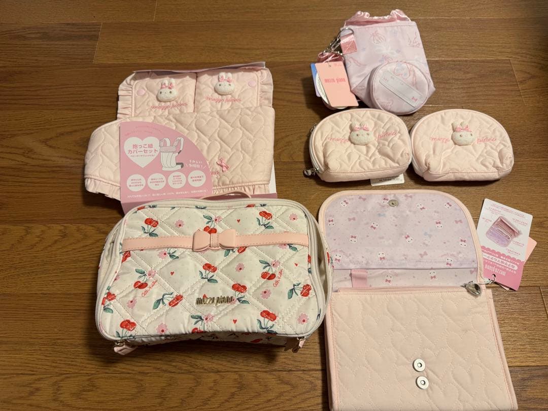 【新品未使用】メゾピアノ 豪華6点セット キャスキッドソンコラボ／母子手帳ケース