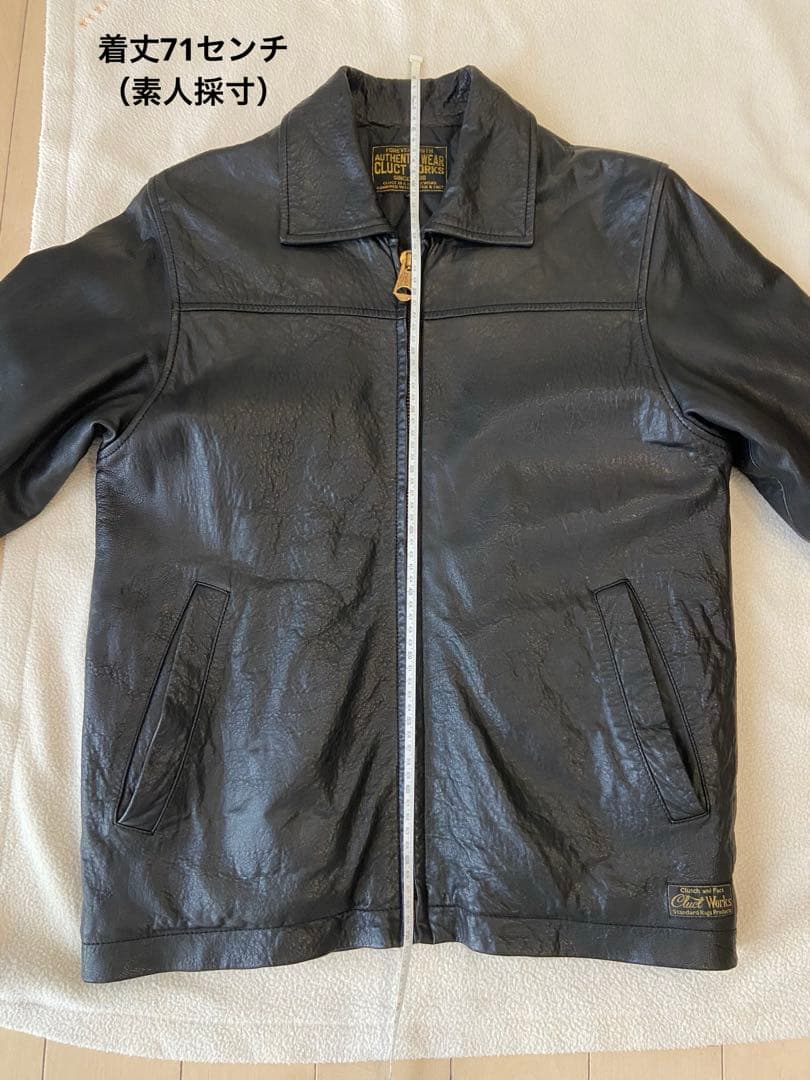 Cluct クラクト　レザージャケット 革ジャン