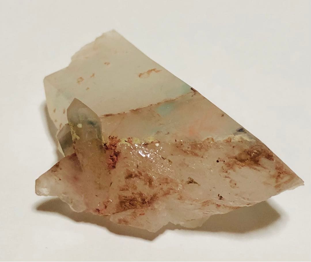 アホイトインクオーツ　アホー石　水晶　原石　南アフリカ　2