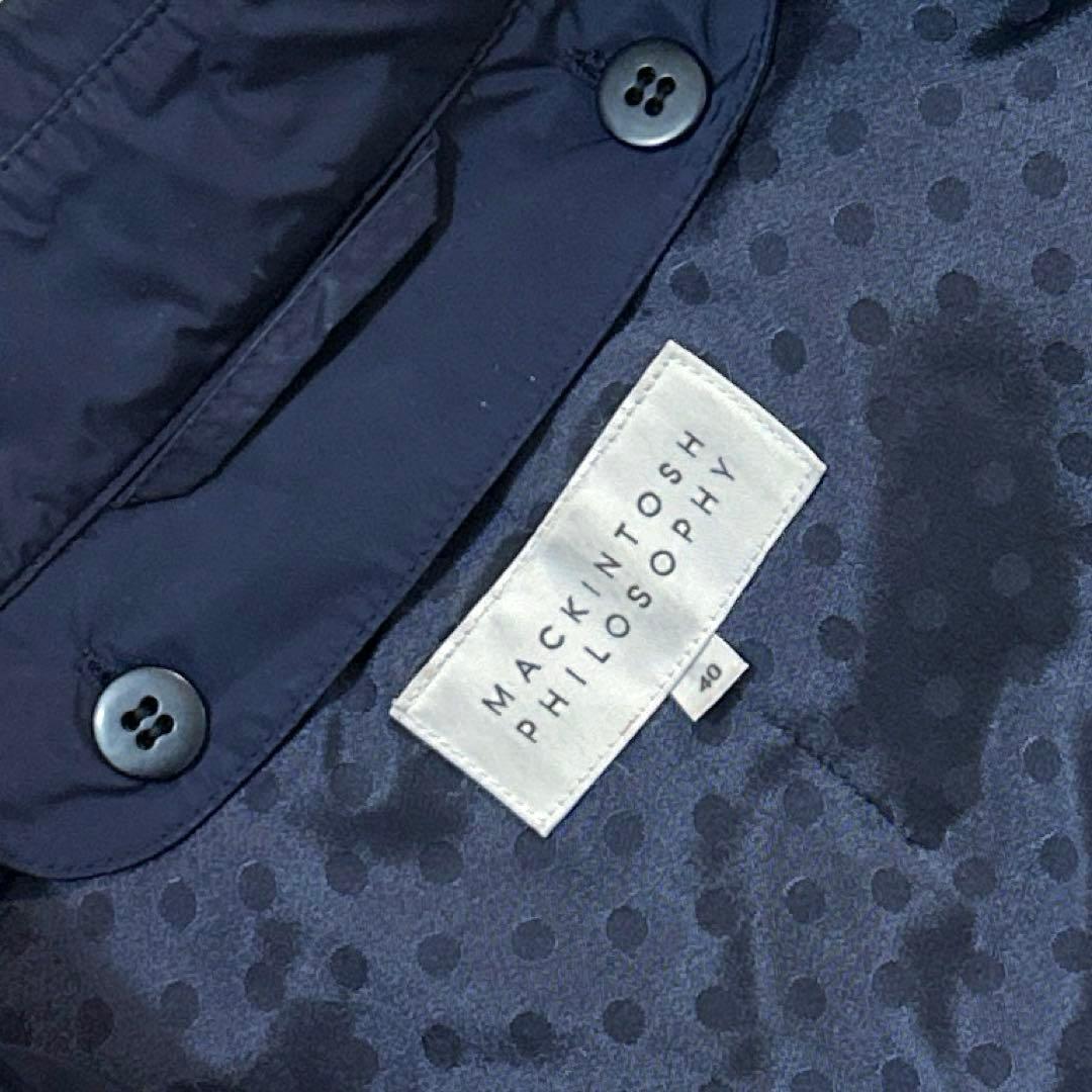 MACKINTOSH PHILOSOPHY 中綿ライナー ステンカラーコート