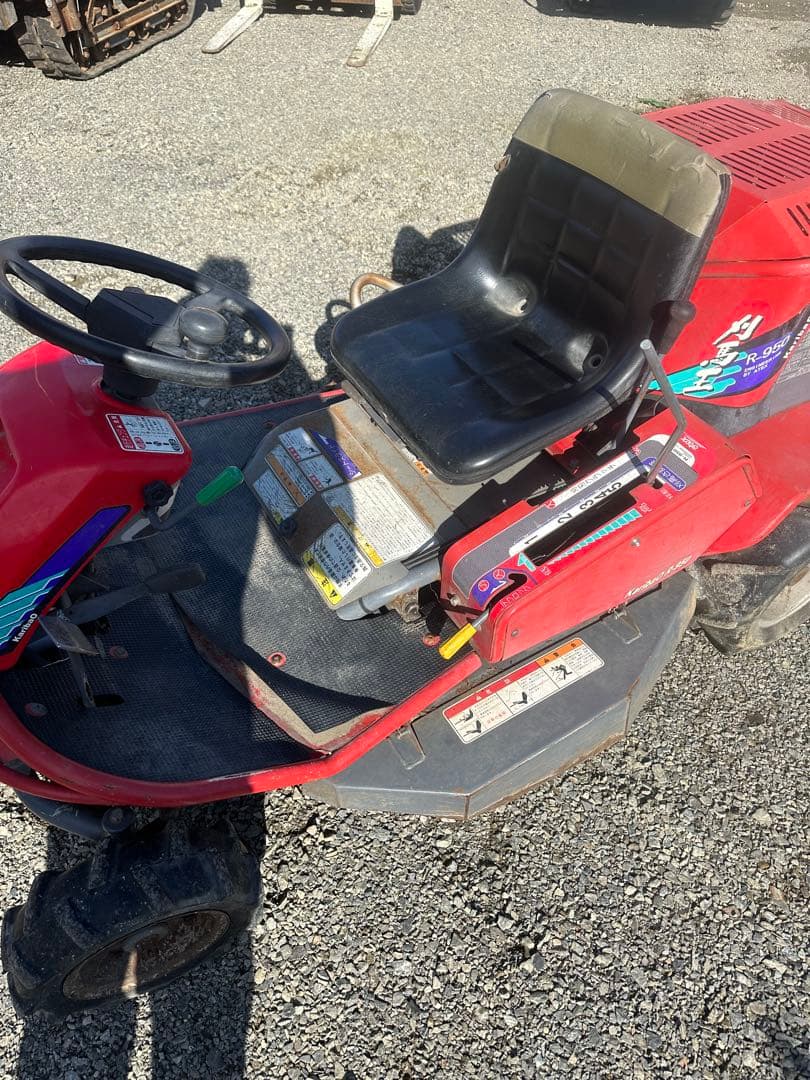 アテックス　刈馬王　R-950　乗用草刈り機　即戦力　Kawasaki１８馬力