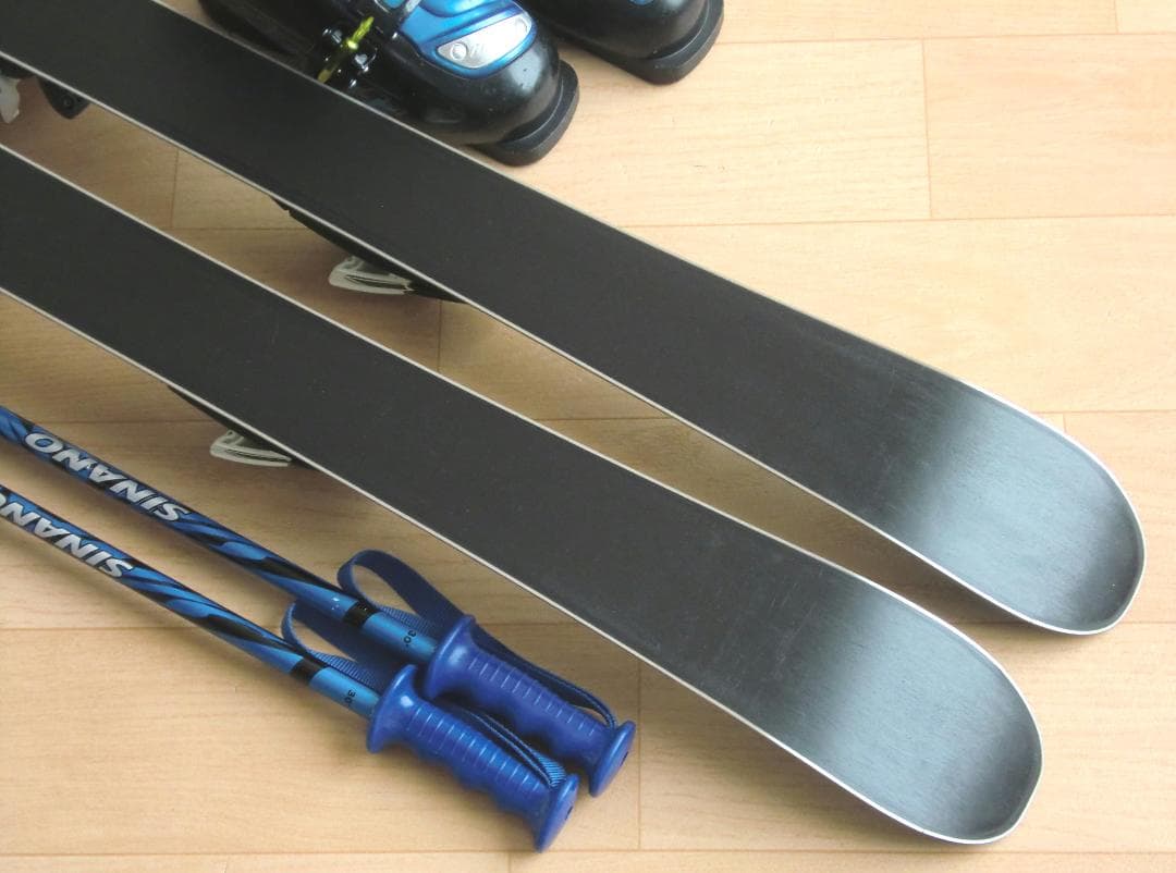 ■■送料無料■ATOMIC■子供用スキーフルセット■板90靴19■WAX済■■