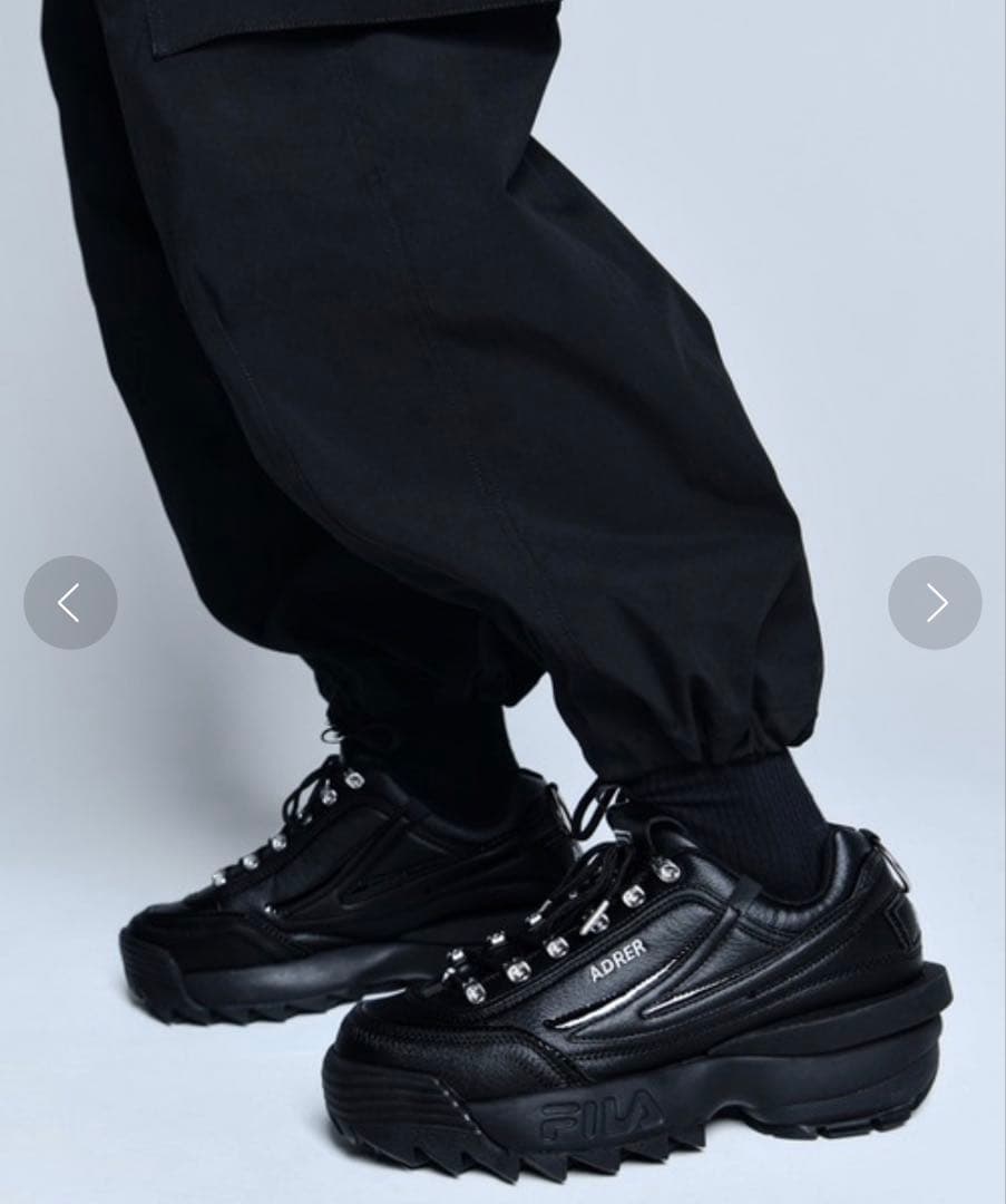 ADRER別注✨ FILA ディスラプター2 EXP 厚底 スニーカー コラボ