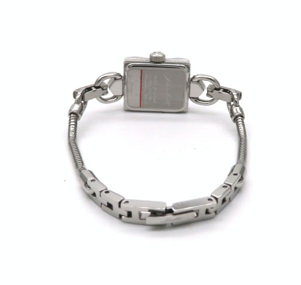 【ダイヤモンドベゼル】新品同様☆HAMILTON ハミルトン時計 ホワイトシェル