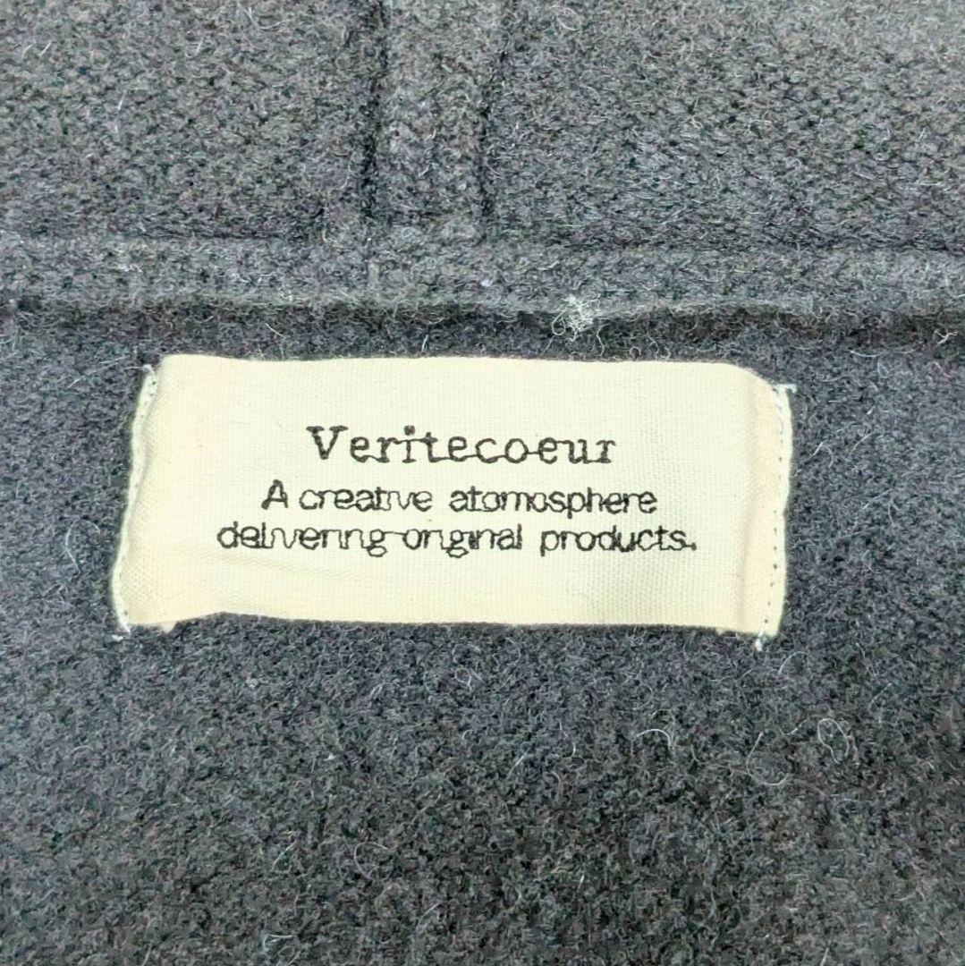 ヴェリテクール コンプレッション 圧縮 ロング コート 黒 フリーサイズ