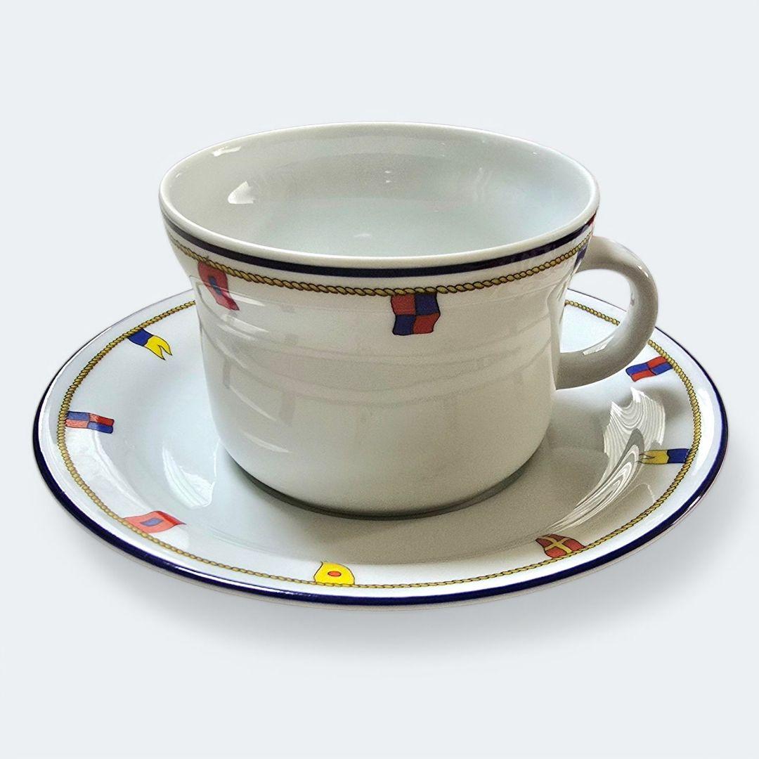 ジノリ　クリッパー　プレート　ポット　カップ　セット　7点　廃盤