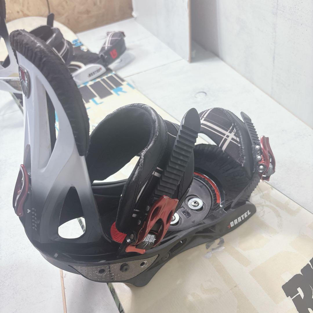 スノボSET品 RIDE DH TWO×BURTON CARTEL グラトリ