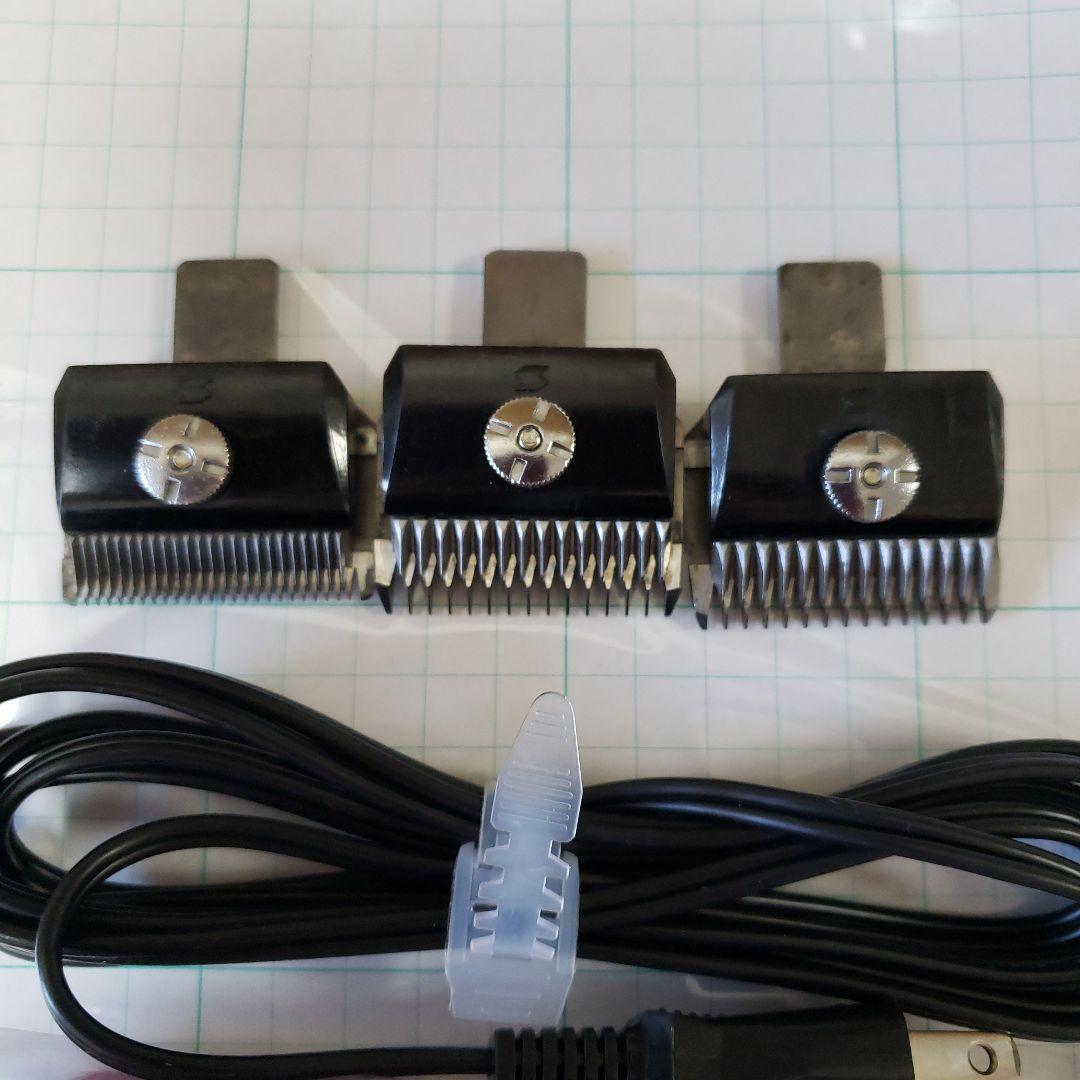 TAPIO バリカン 赤 　　(替刃３個おまけ付き)　スピーディック