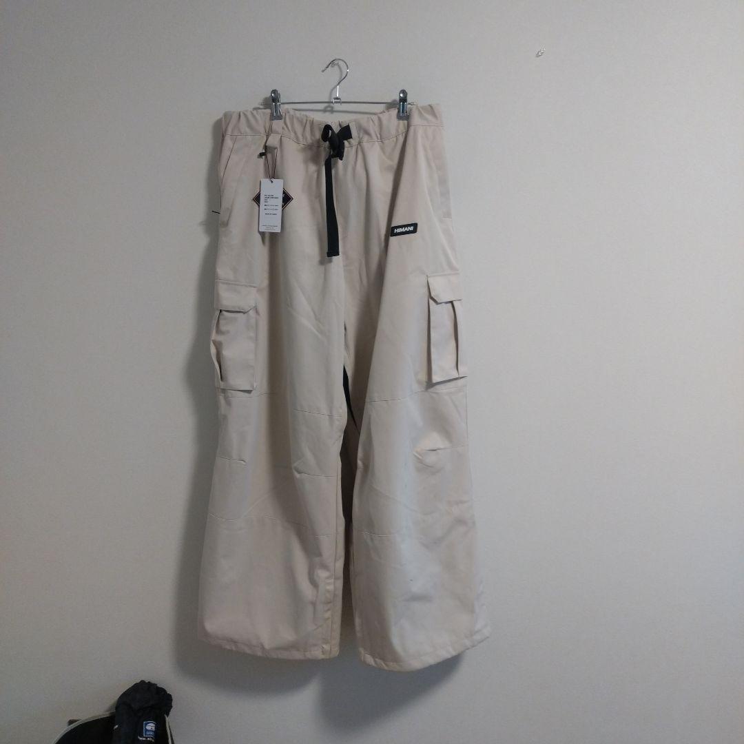 HIMANI エクリュウベージュ カーゴパンツ