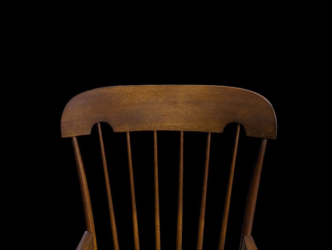 飛騨産業 ロッキングチェア ウィンザーチェア 木製 ヴィンテージ　キツツキ