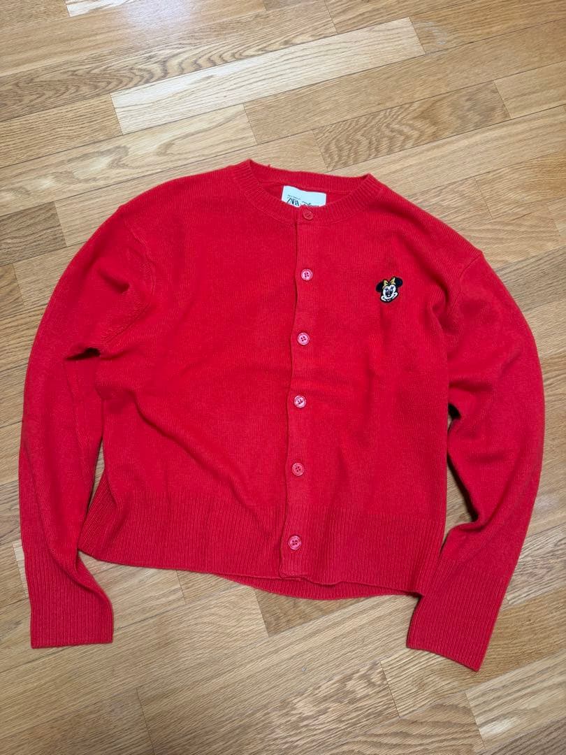 ミニーマウスカーディガン HARRY LAMBERT ZARA X DISNEY