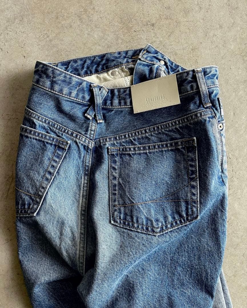 FASHIRU✖️SOMETHING バギーフィットジーンズ