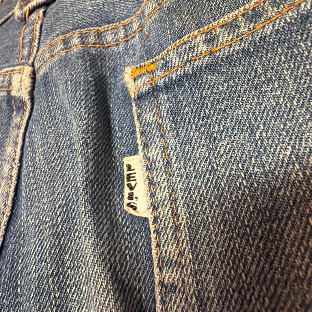 70s リーバイス　ジーンズ　白タグ　E