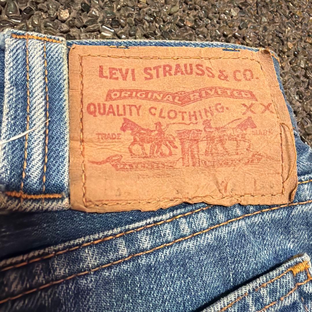 70s リーバイス　ジーンズ　白タグ　E