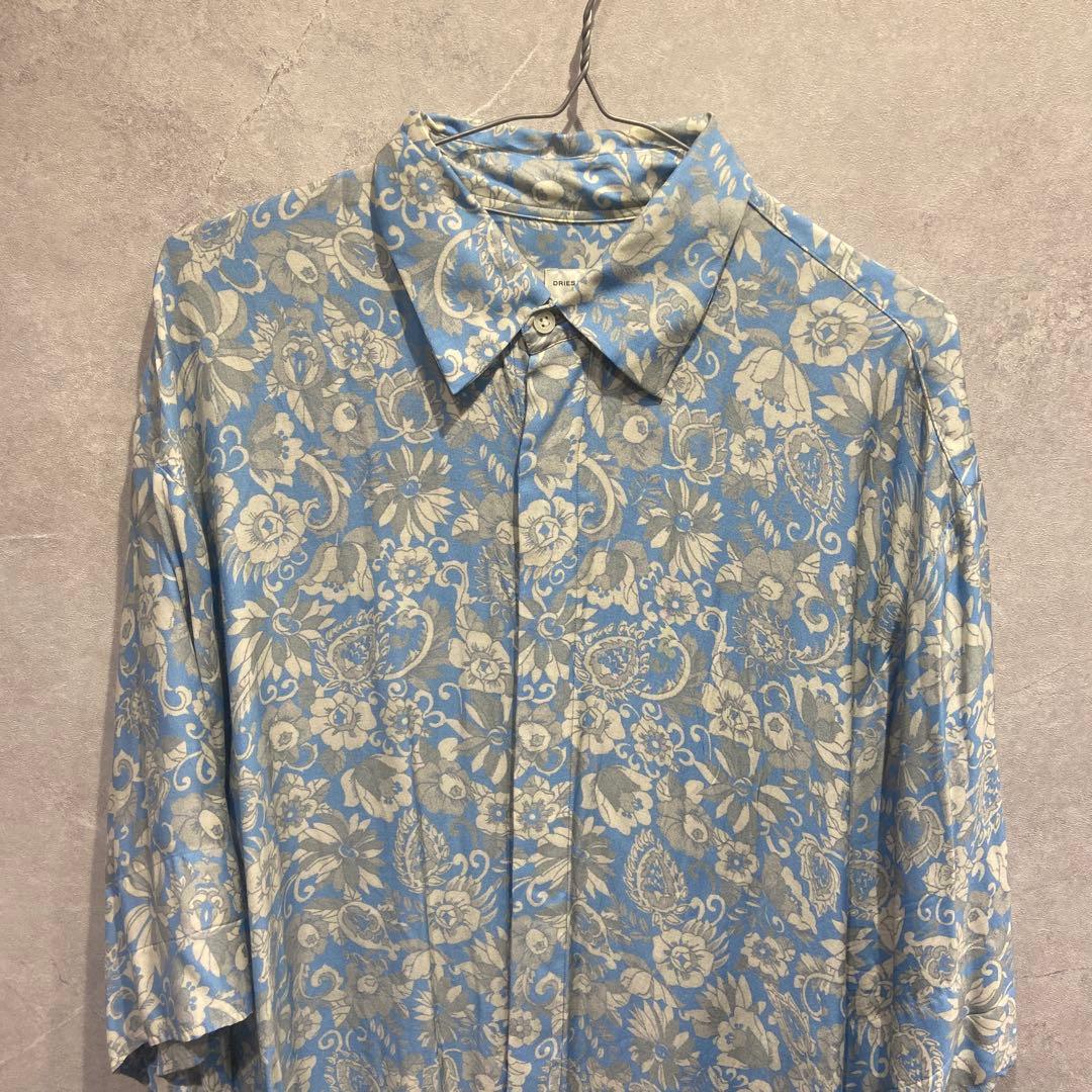 S*h様 DRIES VAN NOTENオーバーサイズフラワーシャツ 定価9万円