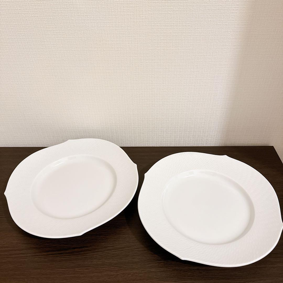 【5枚セット】マイセン　MEISSEN 波の戯れ 22.5cm プレート
