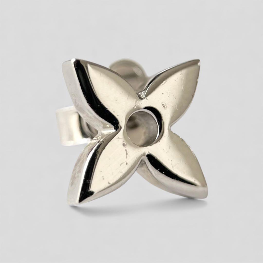 美品 ルイヴィトン ピアス ブックル LVインスティンクト モノグラム