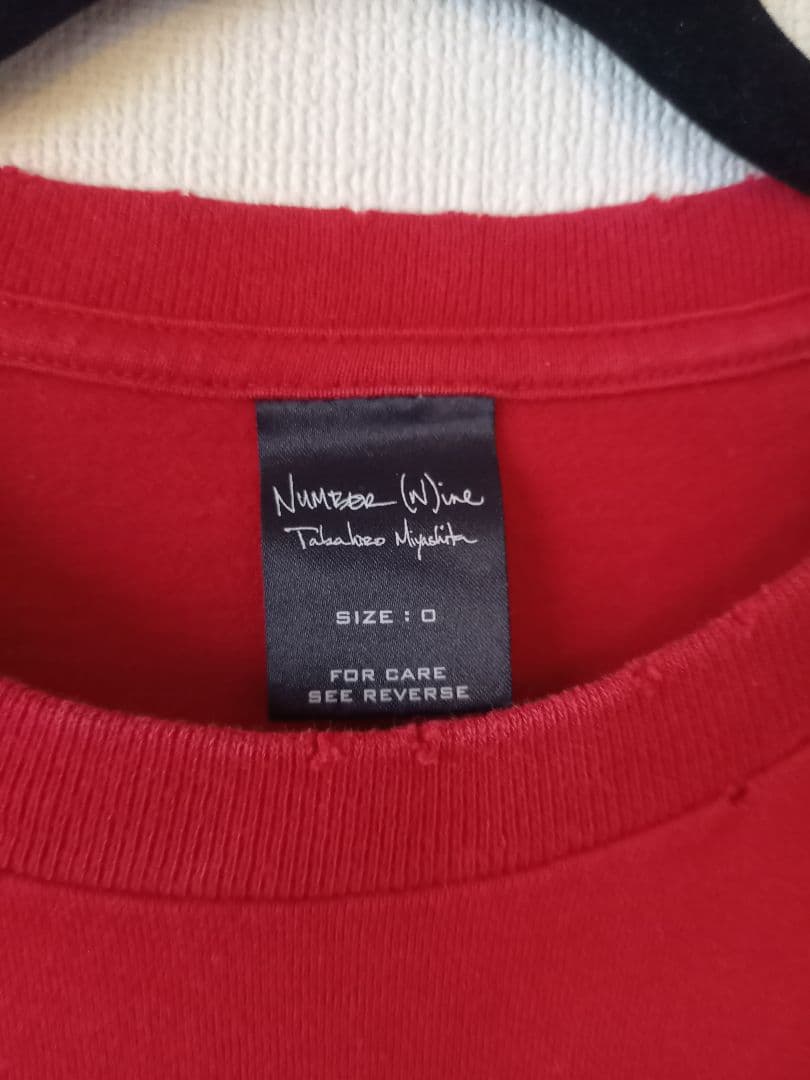 NUMBER (N)INE☆STUPID PEOPLE Tシャツ☆新品