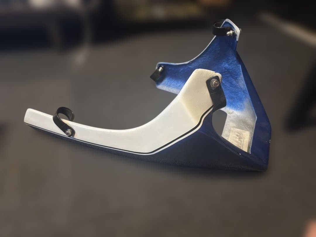 GSX400インパルス アンダーカウル 塗装済み 青ラメ