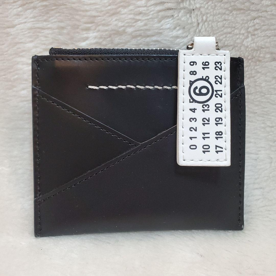 極美品 MM6 Maison Margiela 黒 レザー ケース