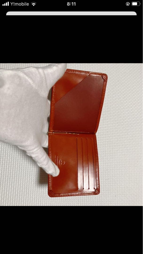 未使用　GLEN グレンロイヤル　マネークリップ　札バサミ　ブラウン