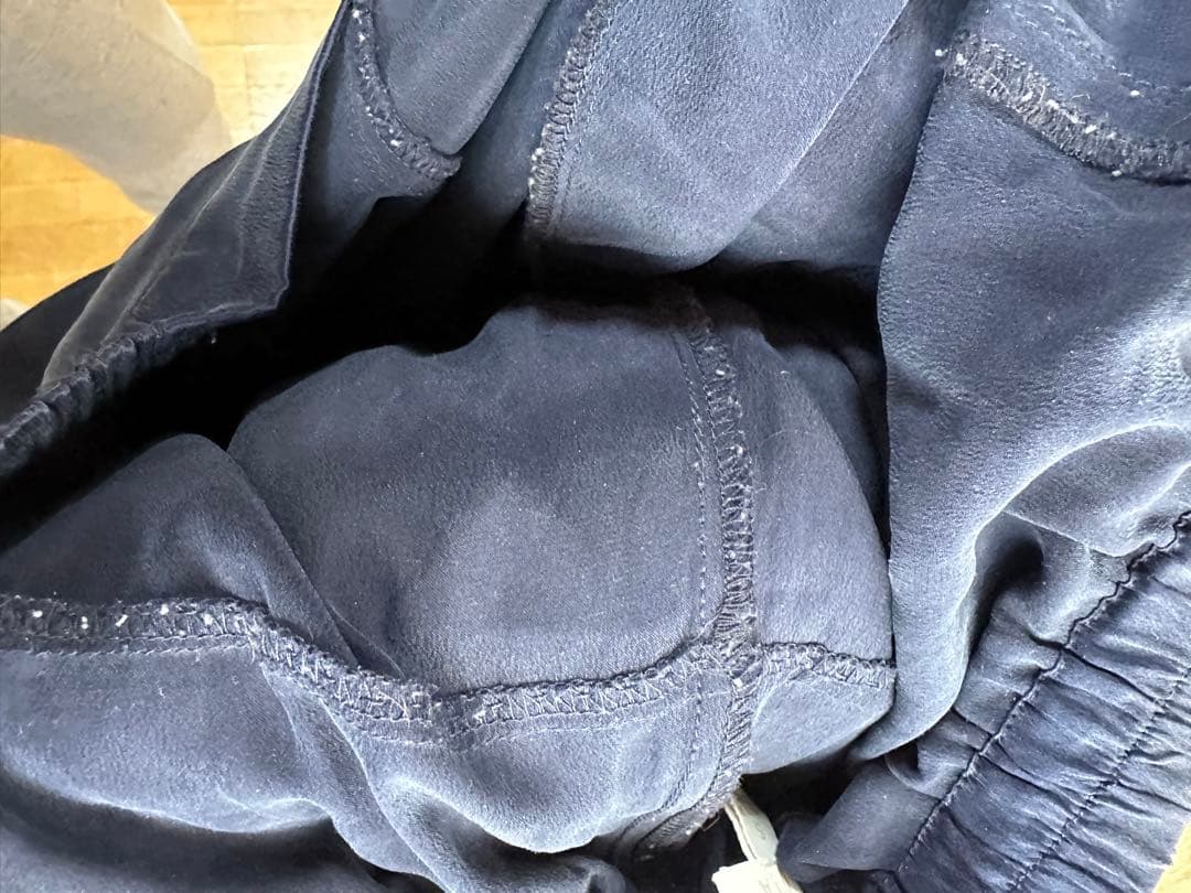 LUNYA 洗える100%シルク パジャマセット ロンハーマン ブルー