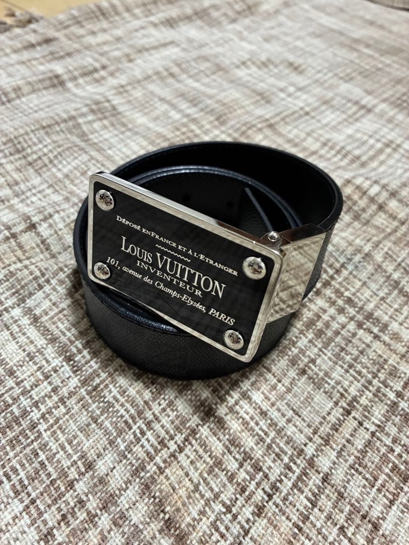 LOUIS VUITTON ダミエグラフィット メンズベルト