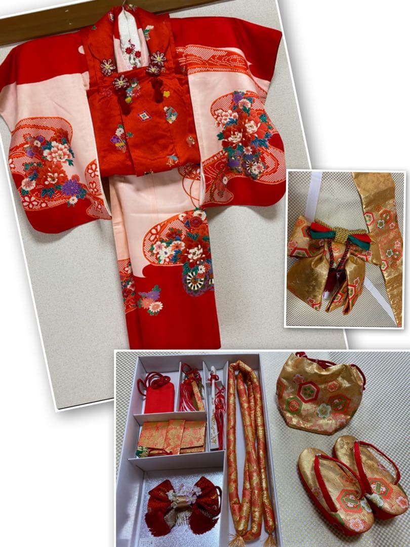 七五三 着物セット3歳 女の子