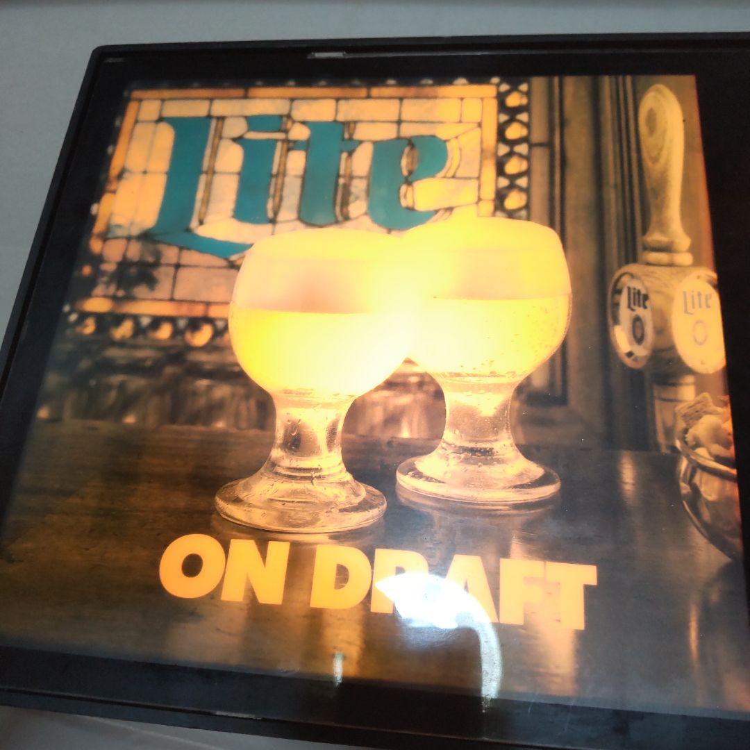 専用商品、希少レトロヴィンテージLite ビール ライトボックス