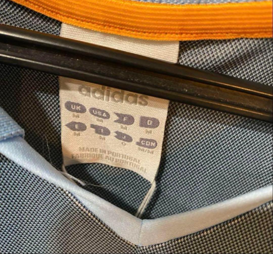 adidas Real Madrid シャツ Mサイズ 水色