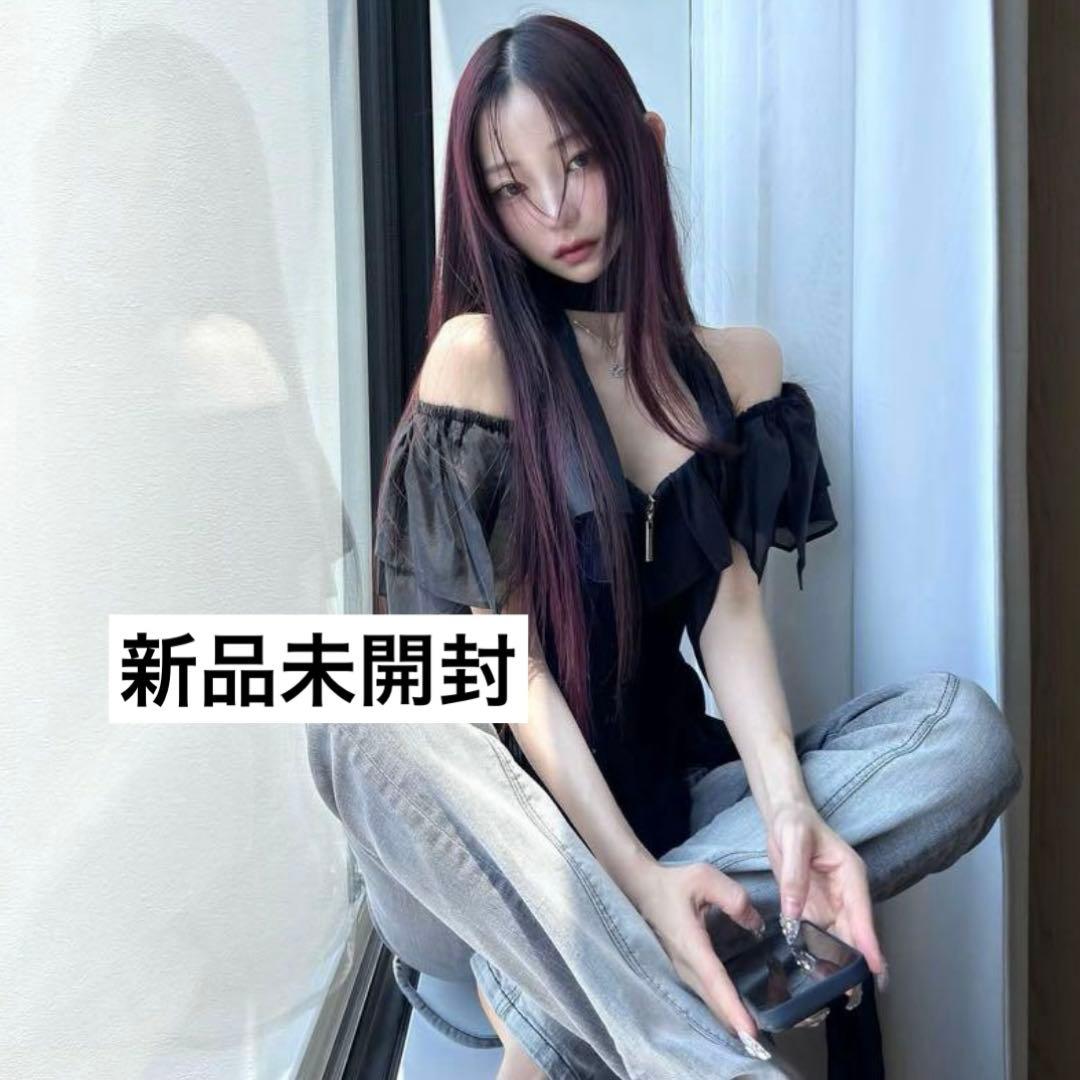 8月11日削除　S ruffle stole tops