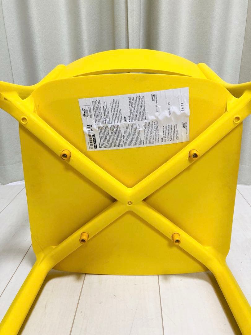 廃盤品　IKEA イケア　JANINGE ヤニンゲ　スタッキングチェア　2脚