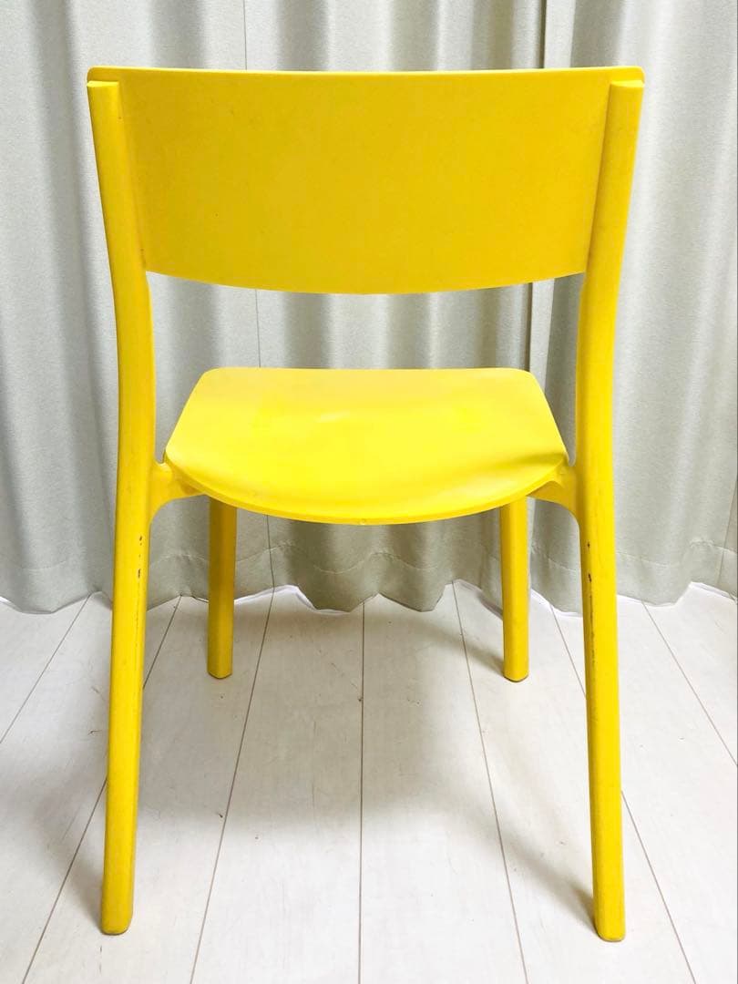 廃盤品　IKEA イケア　JANINGE ヤニンゲ　スタッキングチェア　2脚