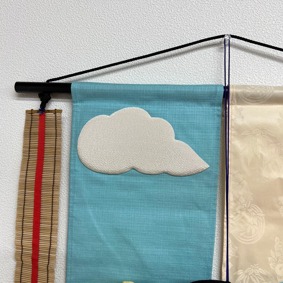 五月人形　端午の節句　ちりめん吊るし鯉のぼり特大