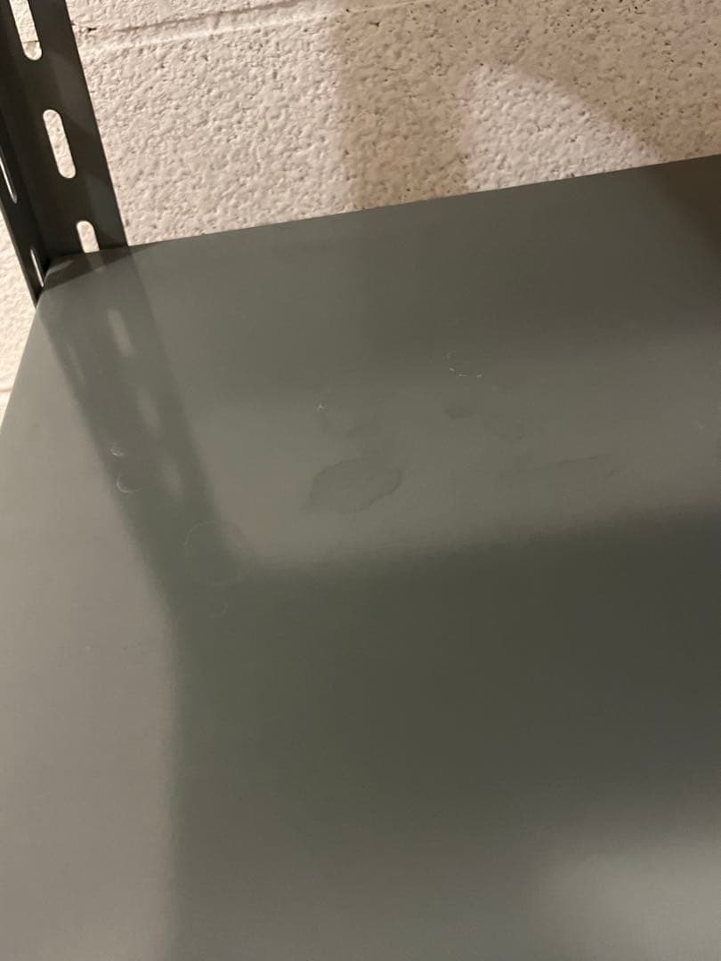 D&DEPARTMENT 工業用スチールシェルフW885・4段・D450・グレー