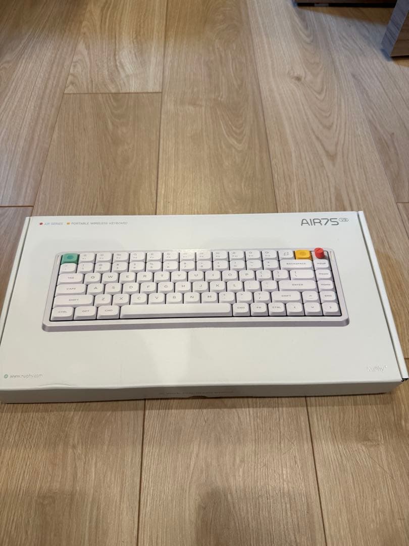 Nuphy air 75 v3 JIS配列　Blush Nano