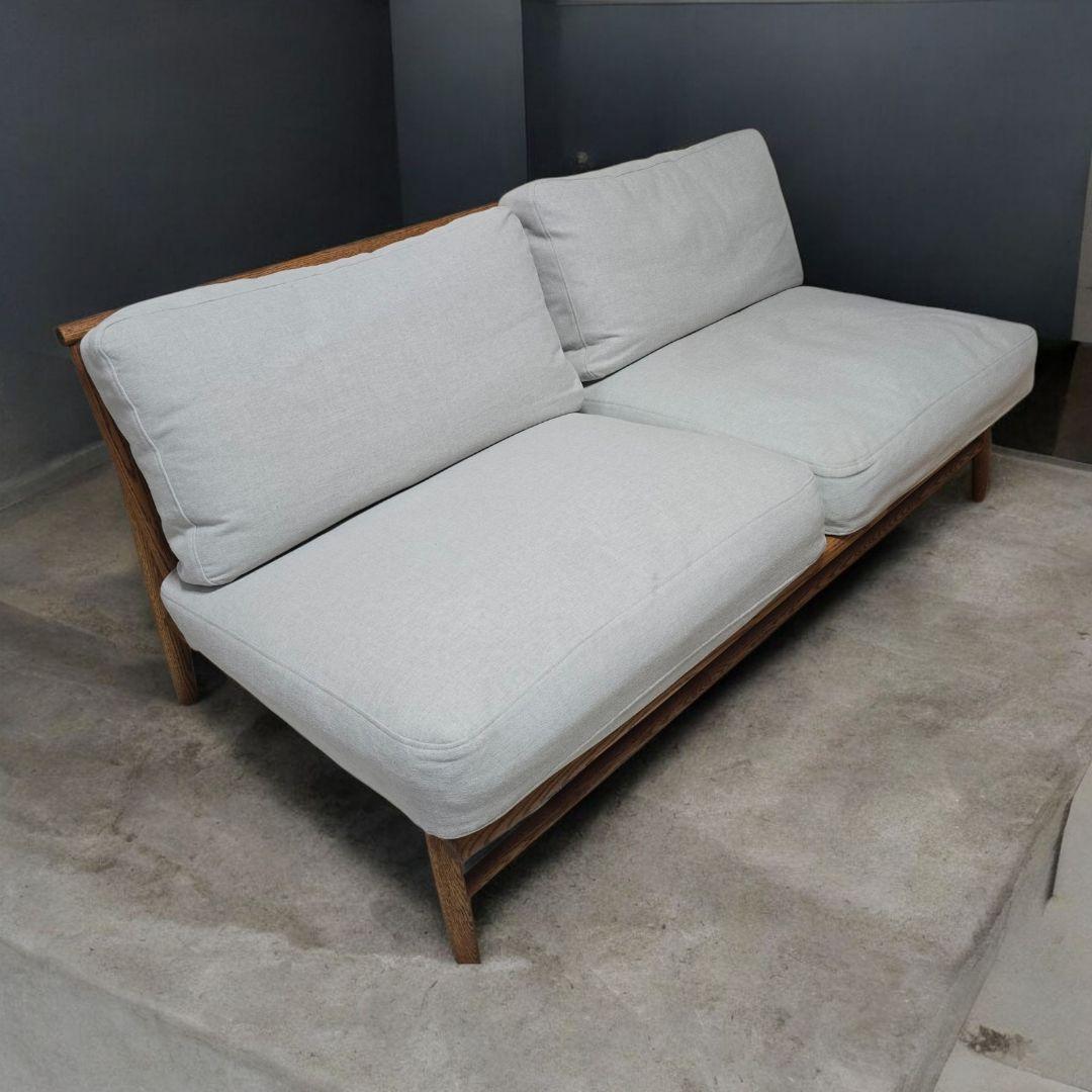 うららモモナチュラル　クラウドソファ2P