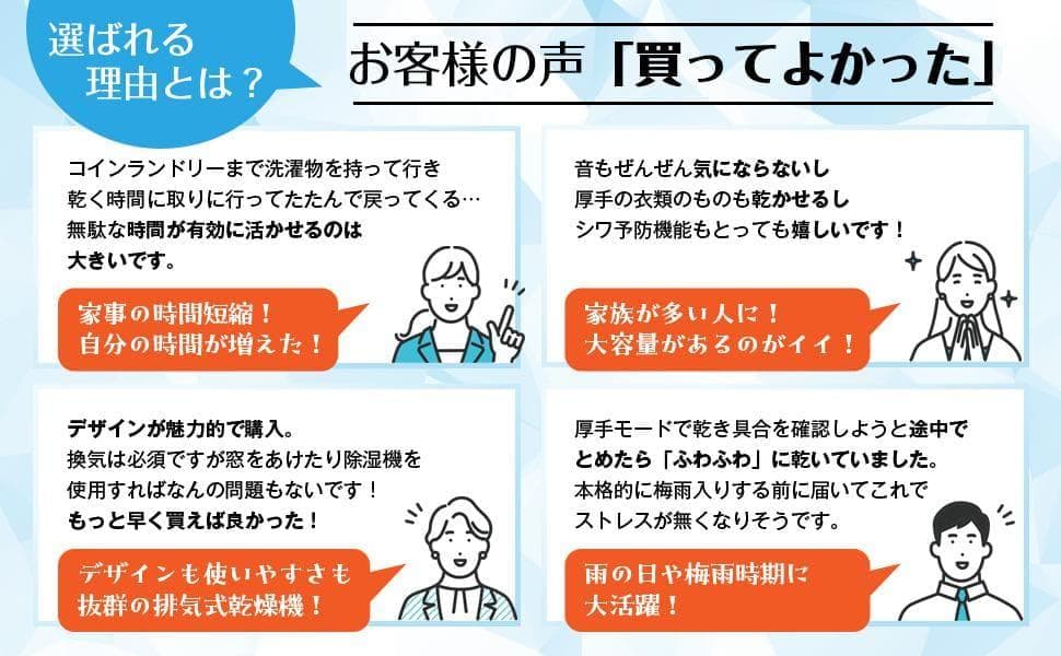 Yoquna 乾燥機 6kg pro UV照射 除菌機能 しわ防止　A13