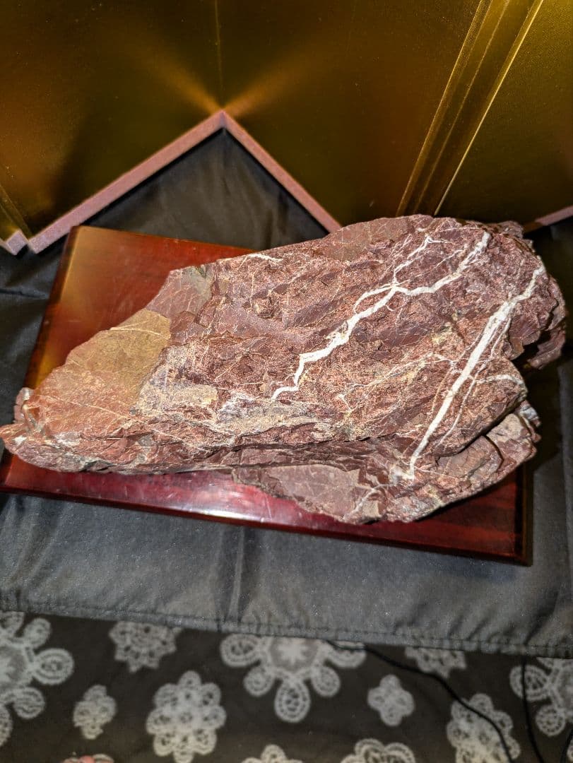 レッドジャスパー 赤石 原石 約4.2kg 天然石 未加工 鑑賞用 水石 希少