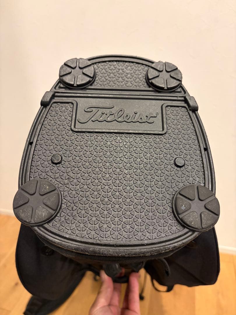 Titleist プレイヤーズ4 スタンドキャディバッグ 黒/白　8.5型