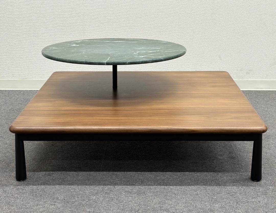 ■ステラワークス■Arcコーヒーテーブル　大理石天板　モダン　センターテーブル