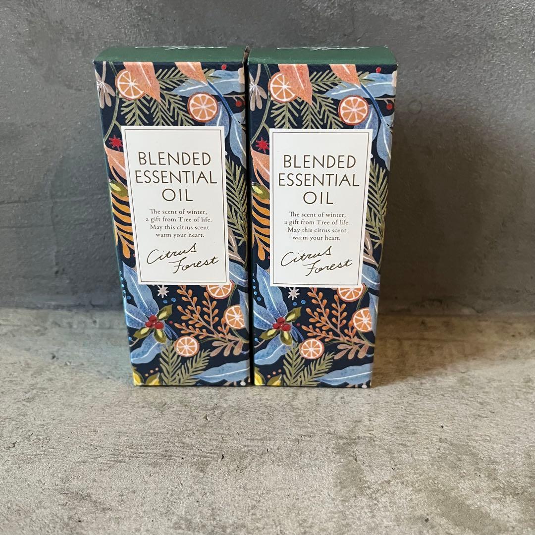 生活の木 ウィンターシトラス　ブレンドオイル シトラス＆フォレスト 30ml2個