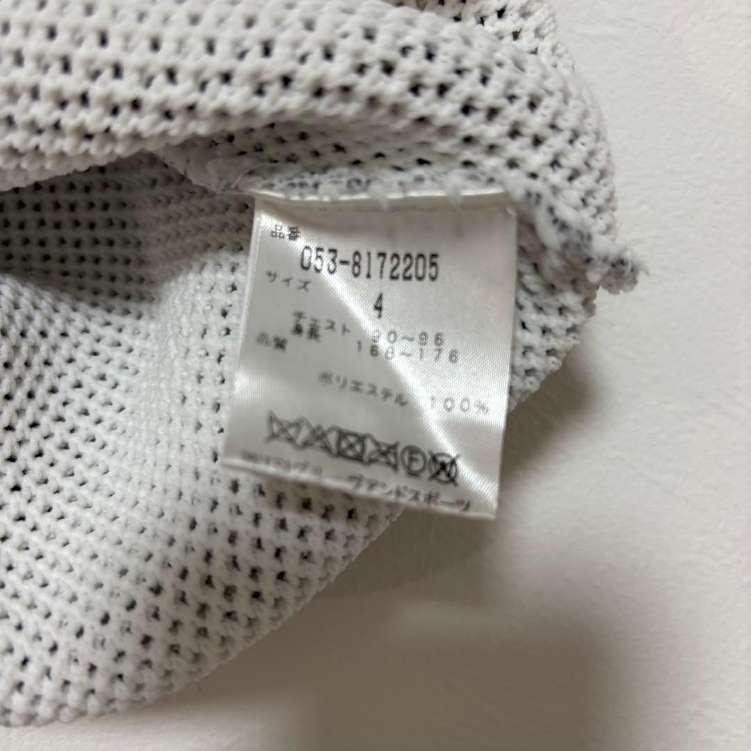 パーリーゲイツ　メッシュカモフラ柄 ジップアップブルゾン ゴルフウェア サイズ4