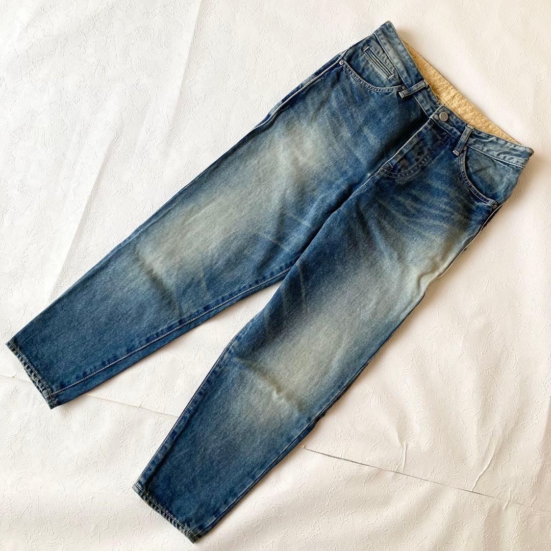 mina perhonen ミナペルホネン　always テーパードデニム　34