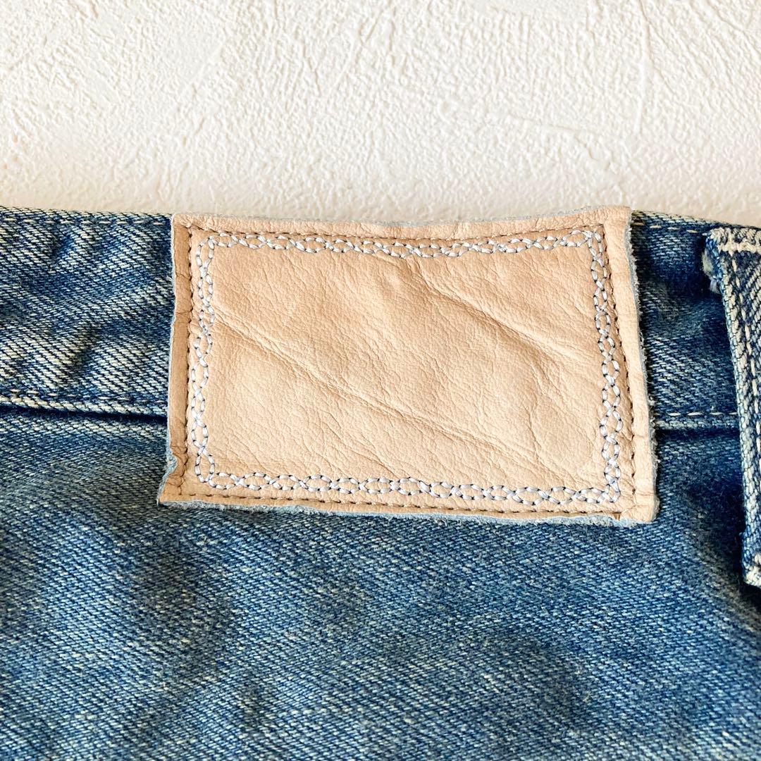 mina perhonen ミナペルホネン　always テーパードデニム　34