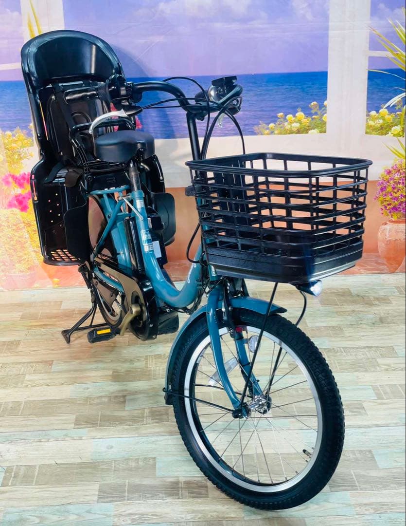 人気モデル！パスバビー⭐️ヤマハ子供乗せ電動アシスト自転車Y3099